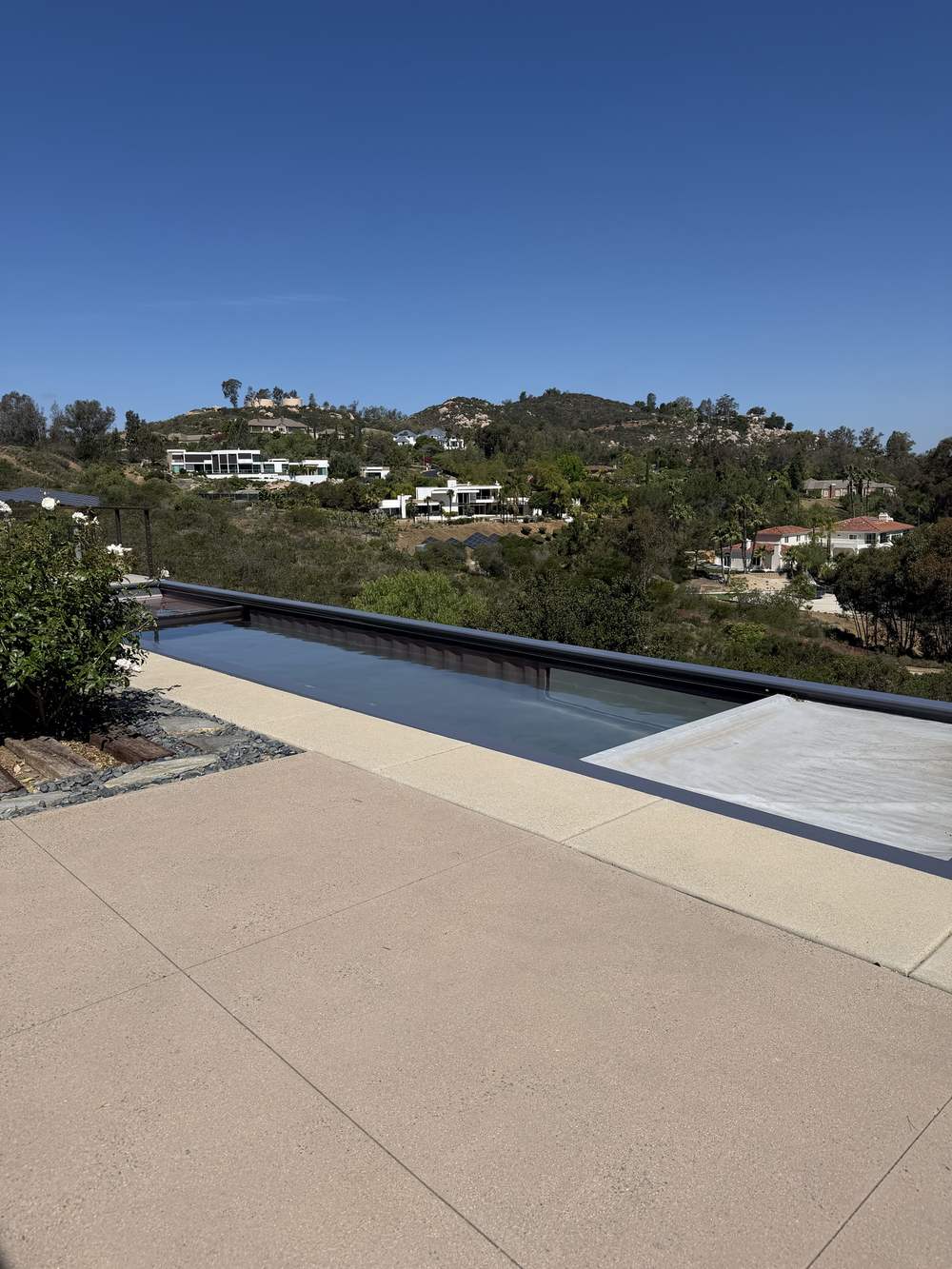 Automatic pool cover maintained by Fairwater Pools